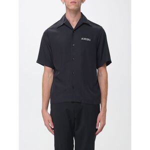 Amiri Men Amiri Modal-Blend Bowling Shirt With Cuban Collar And Logo